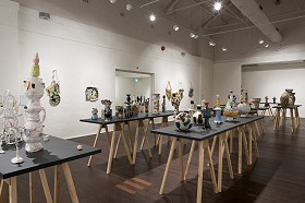 TACA 2016 Members’ Exhibition: OVERUNDERSIDEWAYSDOWN (Curator: Glenn Barkley; photo: Greg Piper)