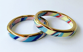 Porcelain Jewellery – Colour, Pattern & Gold
