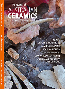 The Journal of Australian Ceramics, Vol 64 No 3, November 2025